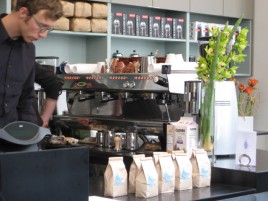 Popular cafe #8: Blue Bottle (Mint Plaza) in SoMa